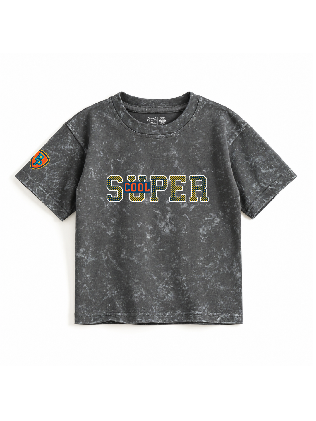 Super Cool Graphic Kids Boys Acid Wash T-Shirt – Paw Patrol©