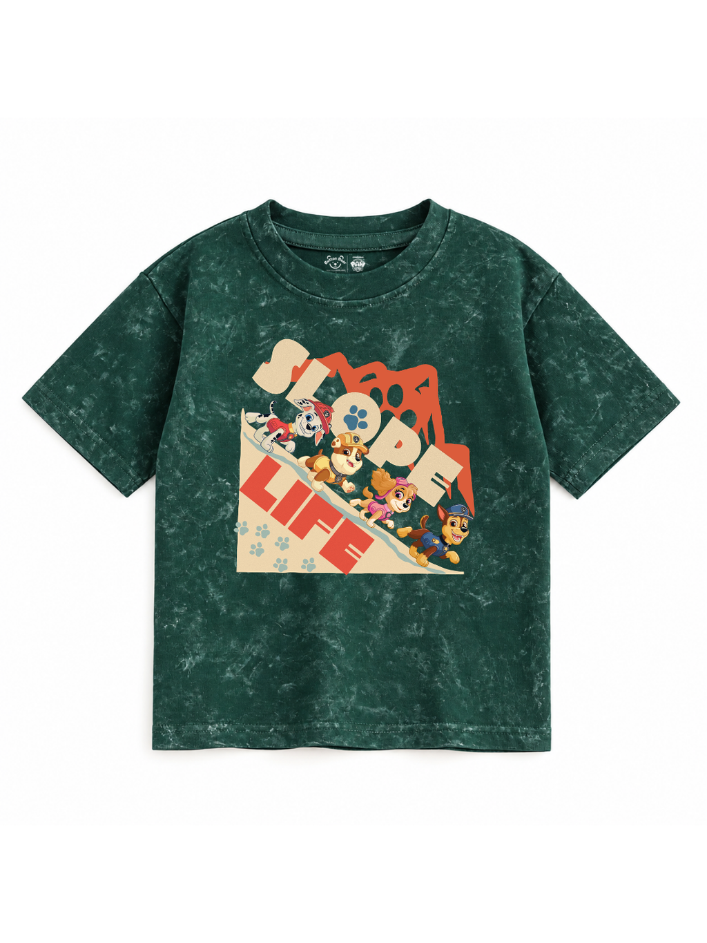 Paw Patrol Squad Life Kids Boys Acid Wash T-Shirt – Paw Patrol©