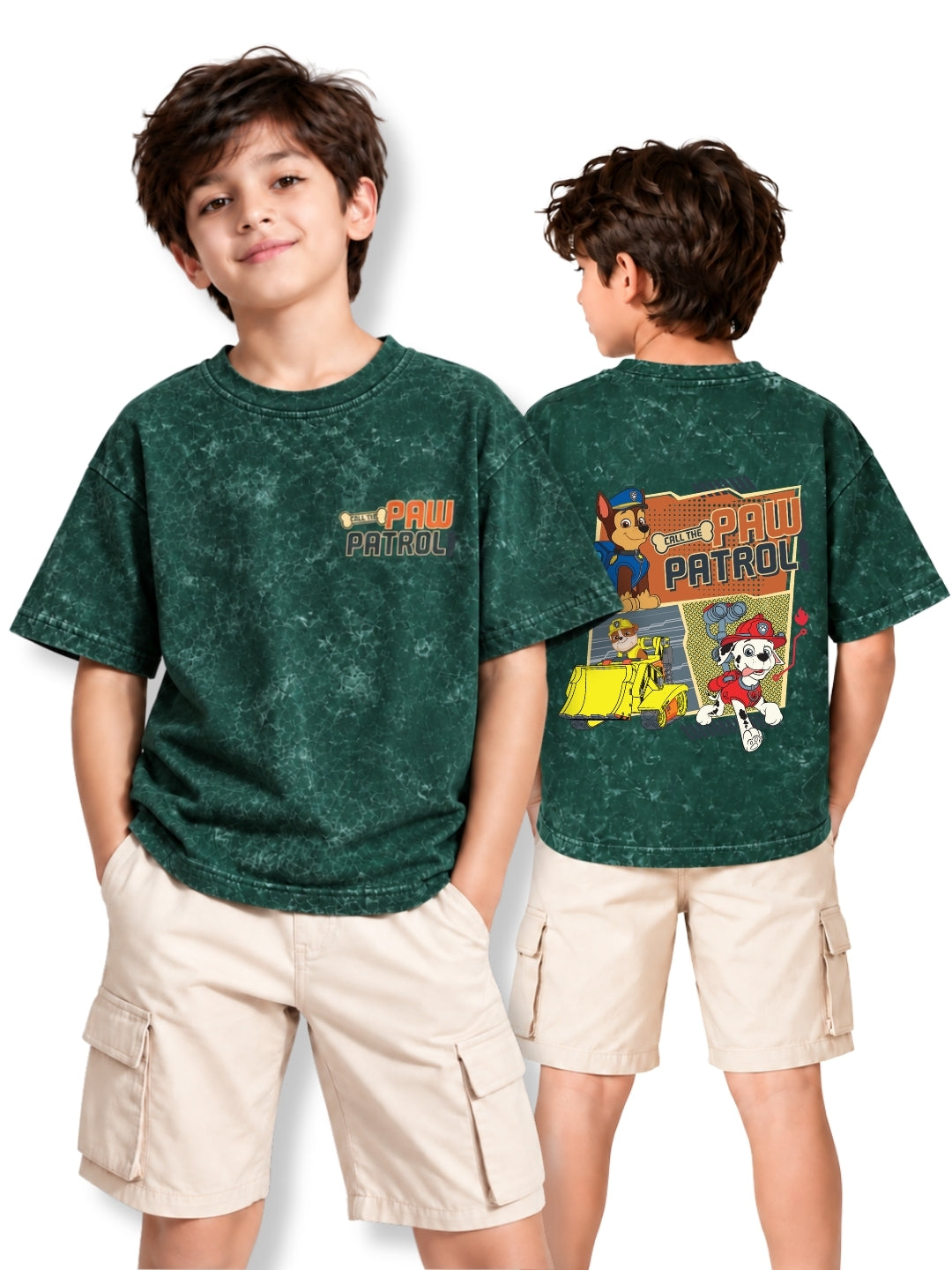 All Time Paw Patrol Kids Boys Acid Wash T-Shirt – Paw Patrol©