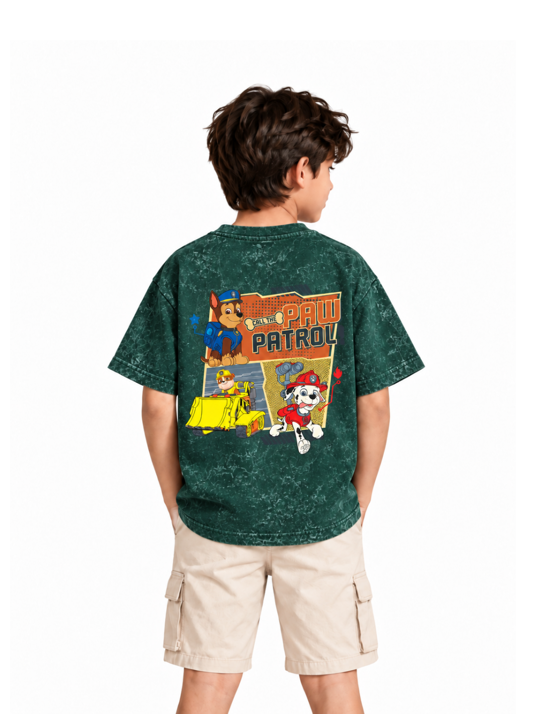 All Time Paw Patrol Kids Boys Acid Wash T-Shirt – Paw Patrol©