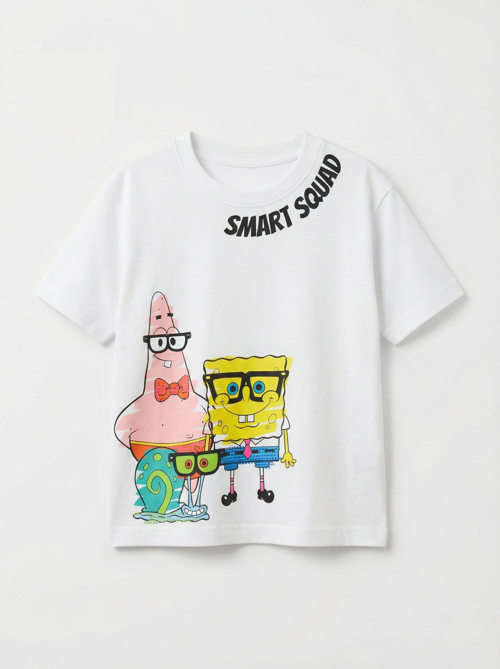 SpongeBob Smart Squad White Kids  T-Shirt