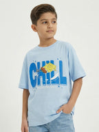 SpongeBob Chill Blue Kids  T-Shirt