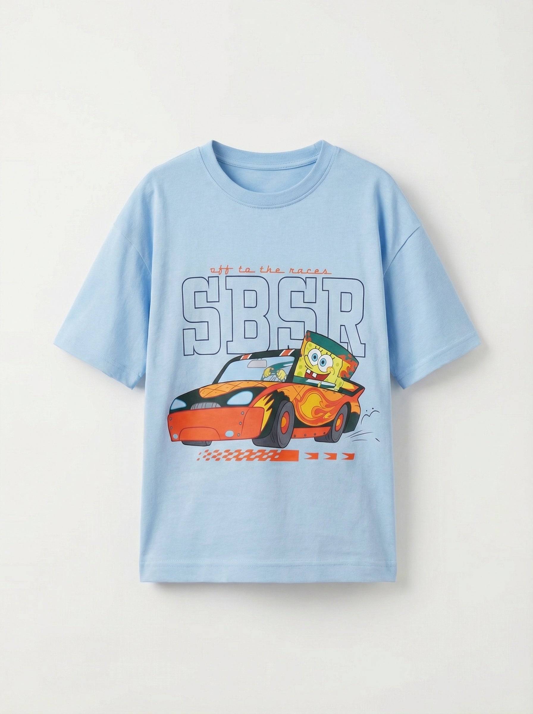 SpongeBob Speedster Blue Kids  T-Shirt