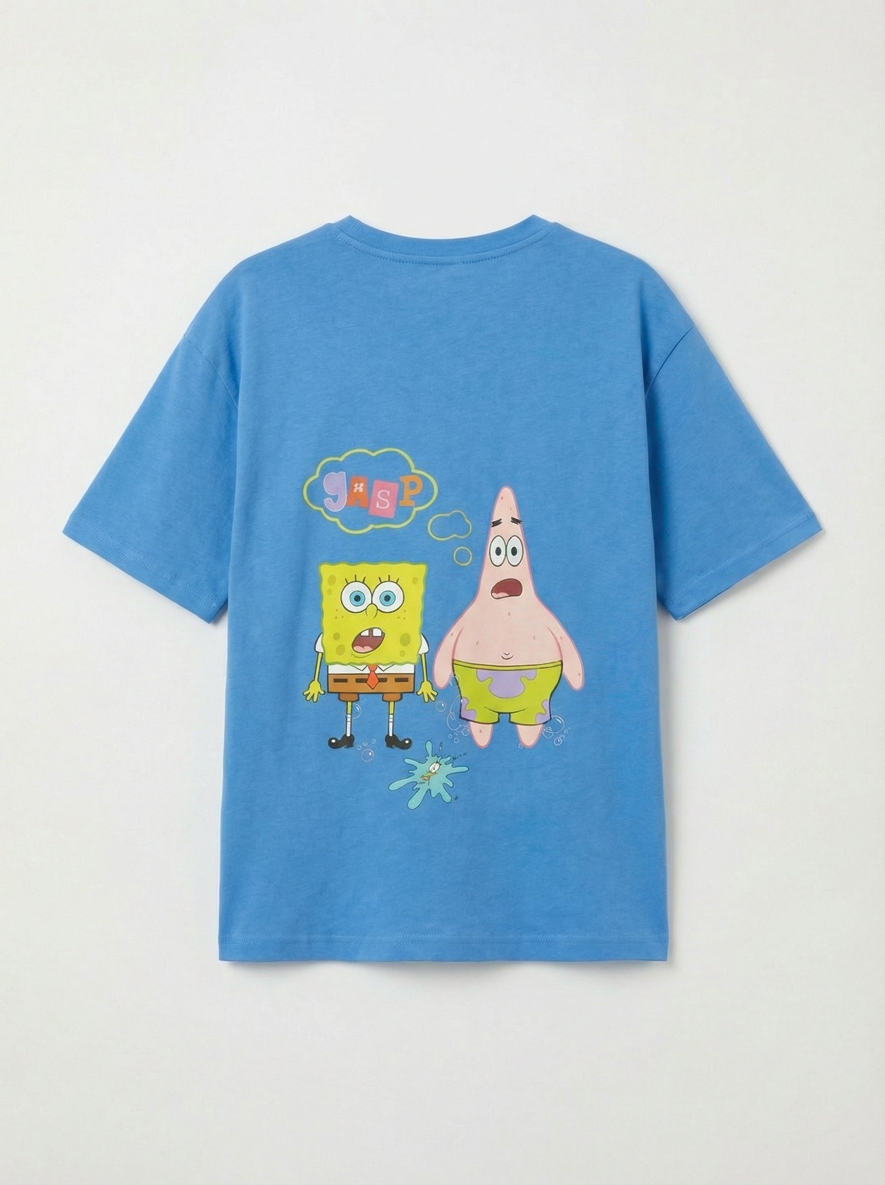 SpongeBob & Patrick OMG Blue Kids  T-Shirt