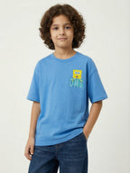 SpongeBob & Patrick OMG Blue Kids  T-Shirt