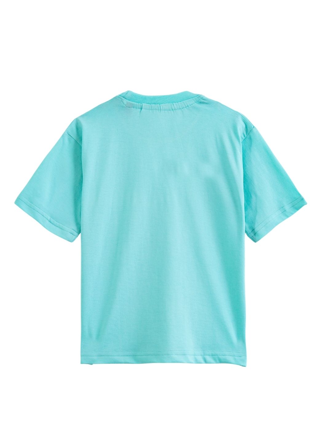 Aqua Blue SpongeBob & Patrick Best Buddies Fun Graphic Kids T-Shirt