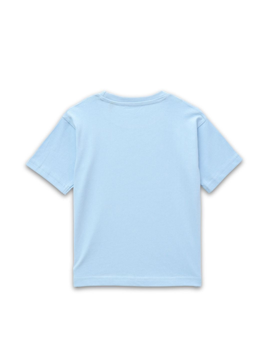 Sky Blue SpongeBob Surf Dude Adventure Graphic Kids T-Shirt