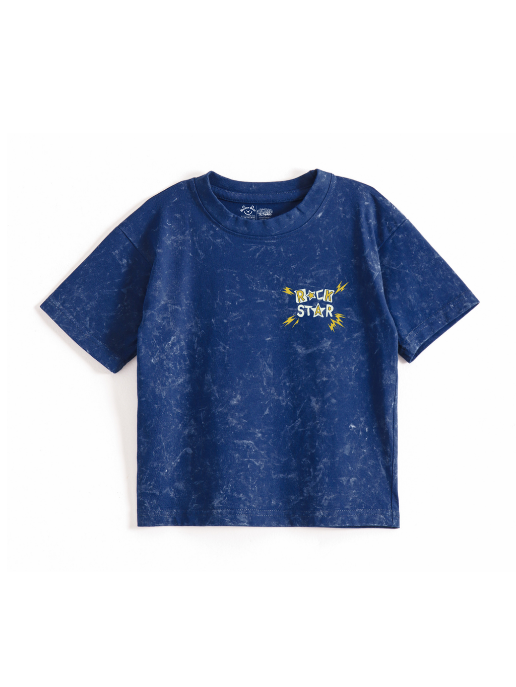 Rock Star Kids Boys Acid Wash T-Shirt – SpongeBob©