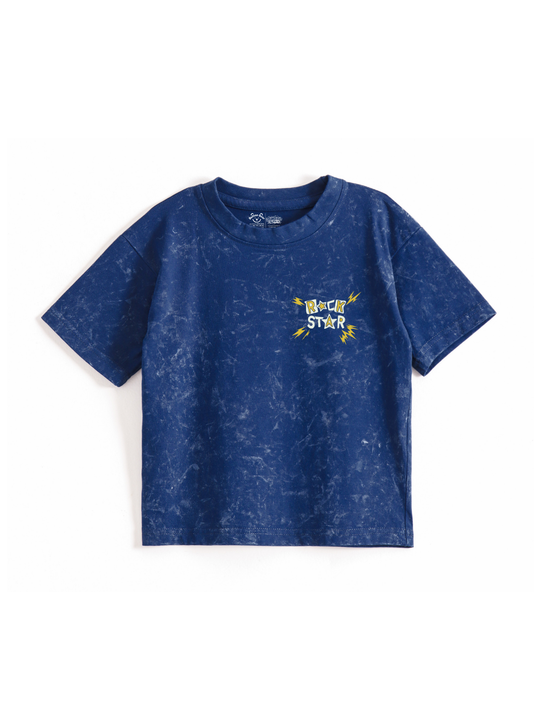 Rock Star Kids Boys Acid Wash T-Shirt – SpongeBob©