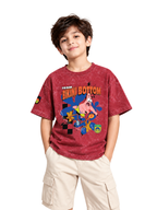 Team Bikini Bottom Patrick Kids Boys Acid Wash T-Shirt – SpongeBob©