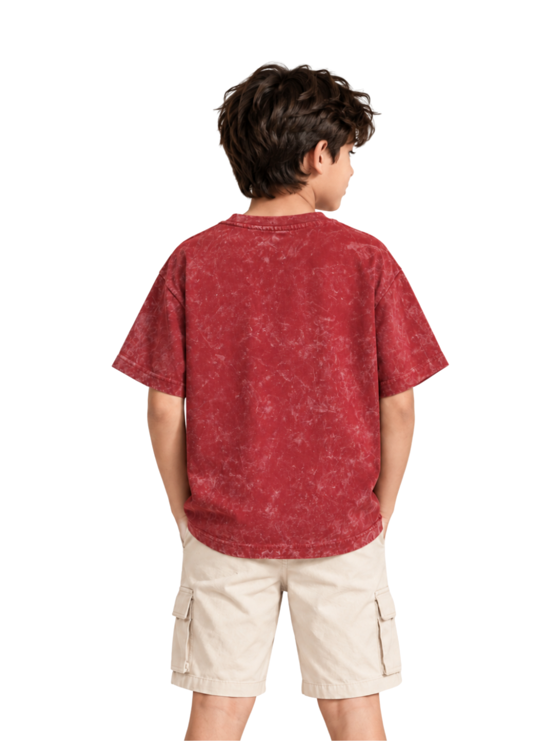 Team Bikini Bottom Patrick Kids Boys Acid Wash T-Shirt – SpongeBob©