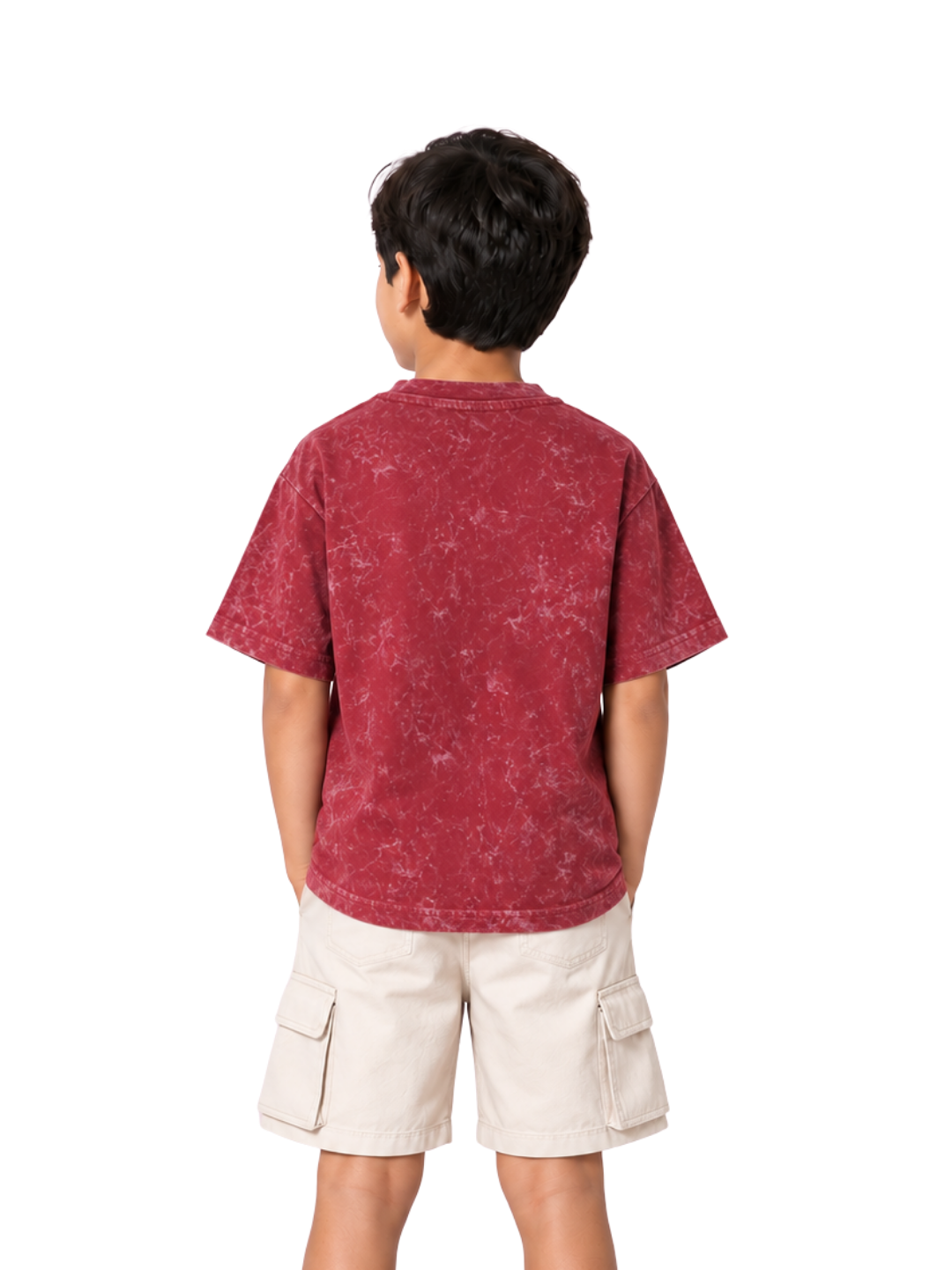Sponge Bob Square Logo Kids Boys Acid Wash T-Shirt – SpongeBob©
