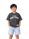 SpongeBob Good Times Kids Boys Acid Wash T-Shirt – SpongeBob©