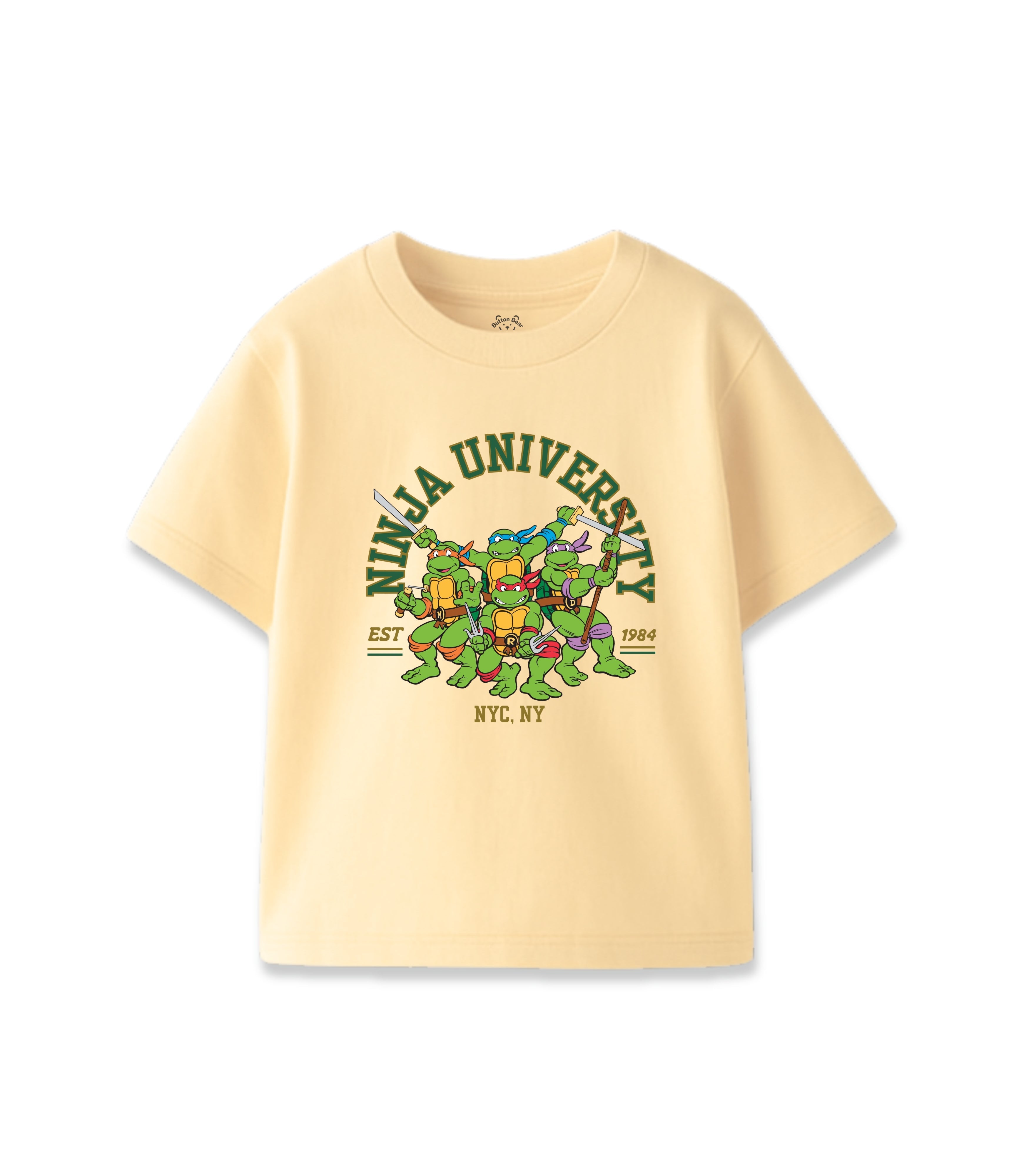 Ninja University Classic Graphic Kids T-Shirt – Ninja Turtles
