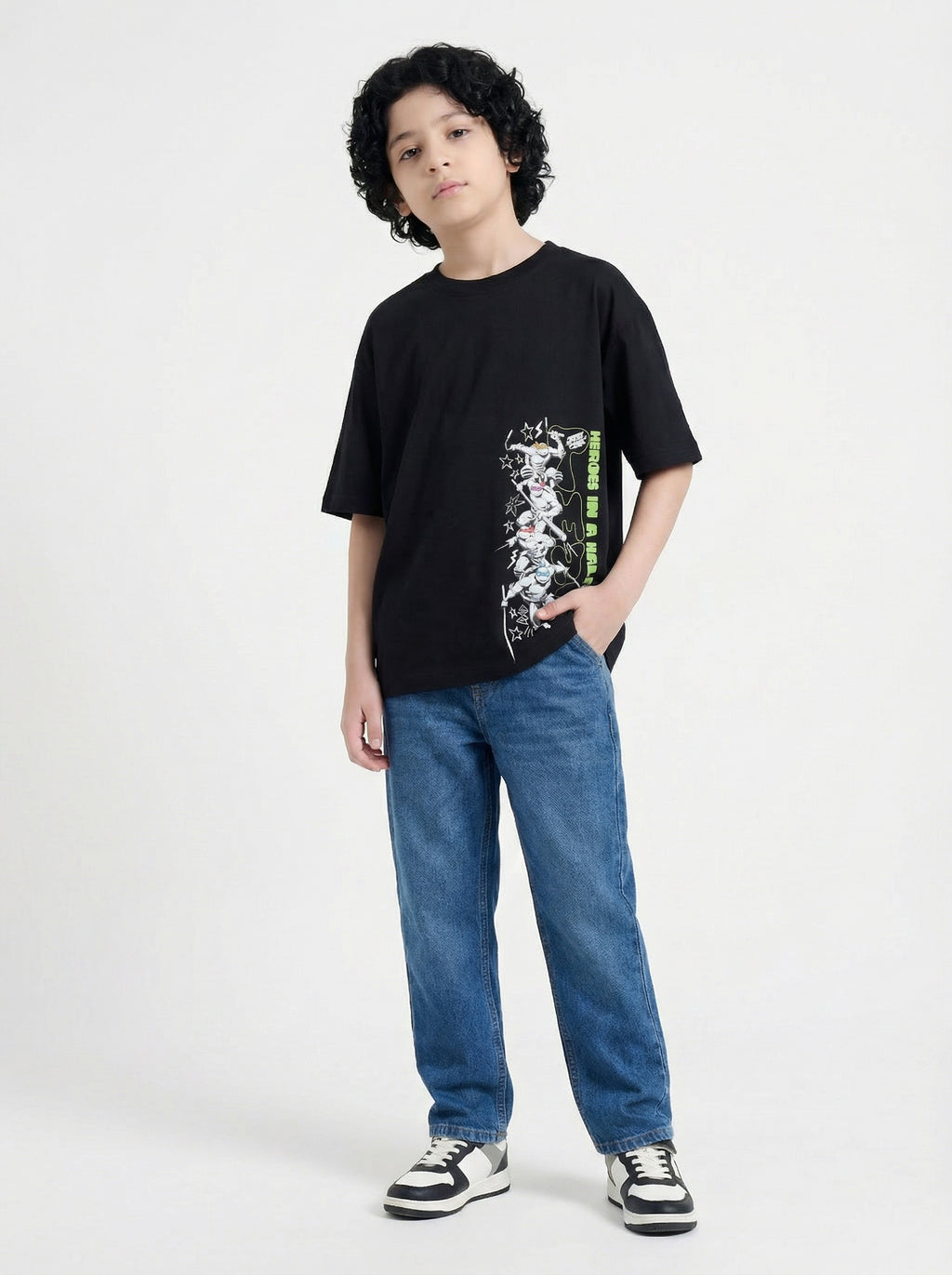 Heroes in a Half Shell Action Kids T-Shirt – Ninja Turtles