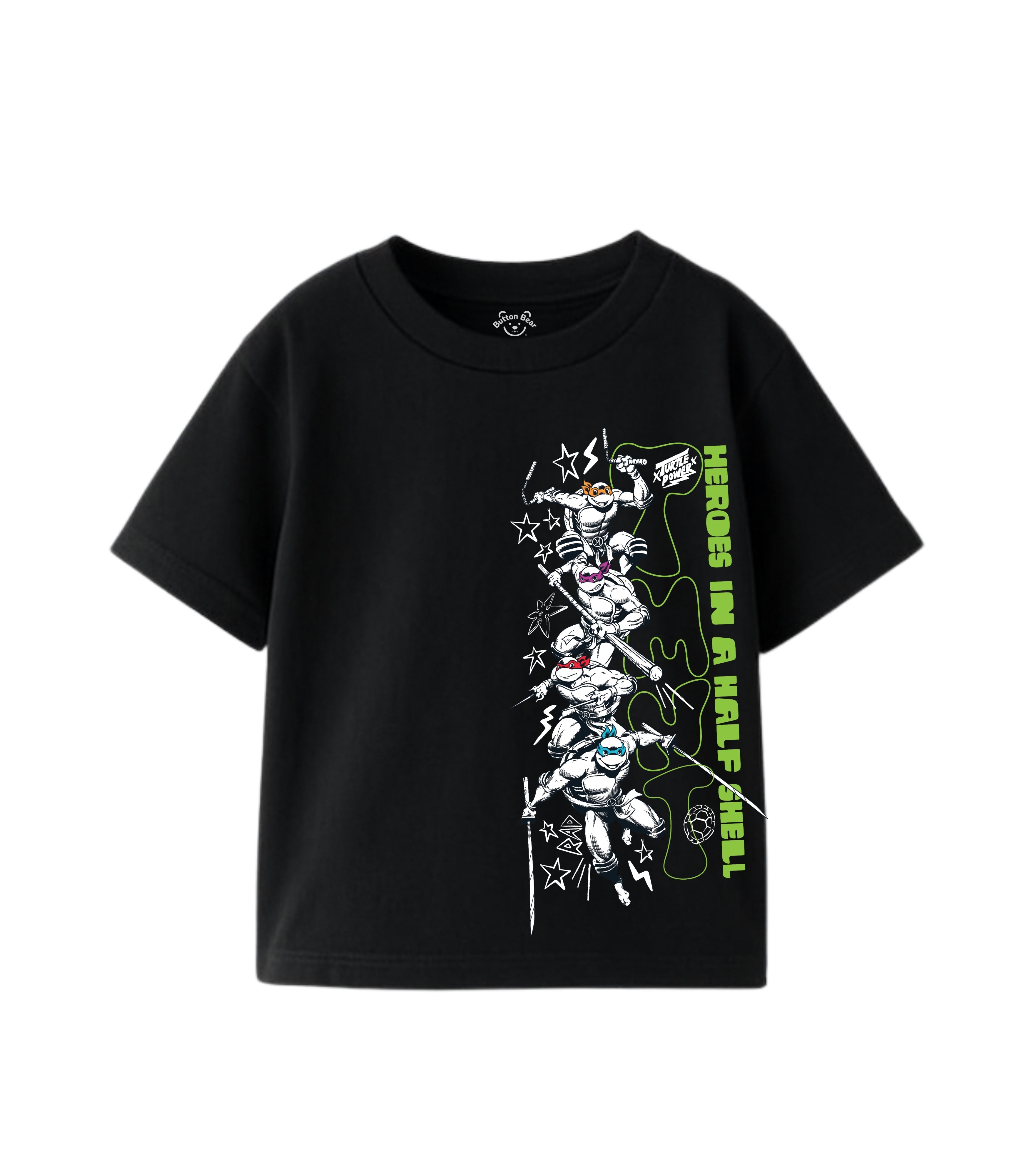Heroes in a Half Shell Action Kids T-Shirt – Ninja Turtles