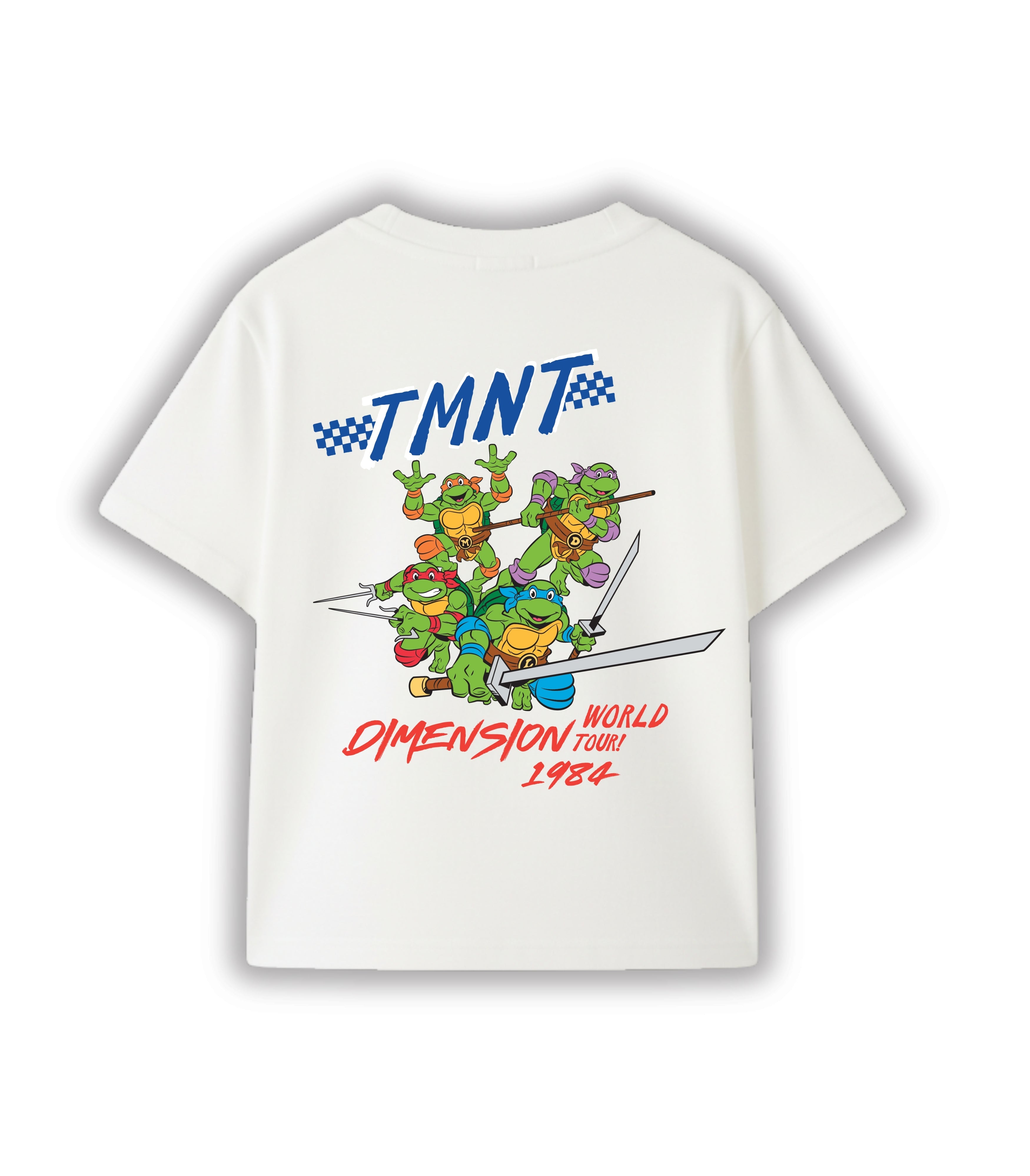 Dimension World Tour 1984 Kids T-Shirt – Ninja Turtles