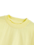 Yellow TMNT Turtle Power Action Graphic Kids T-Shirt