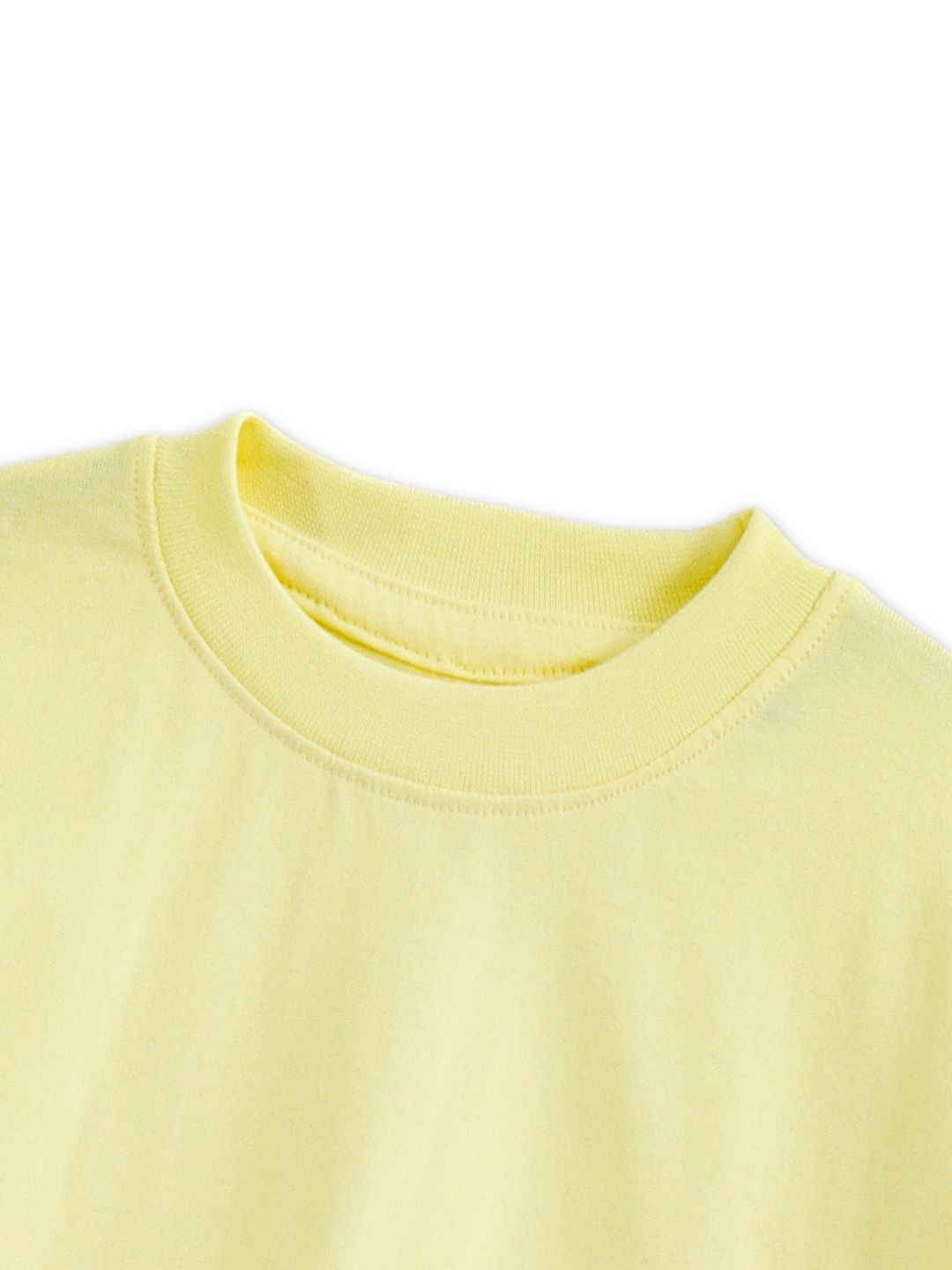 Yellow TMNT Turtle Power Action Graphic Kids T-Shirt