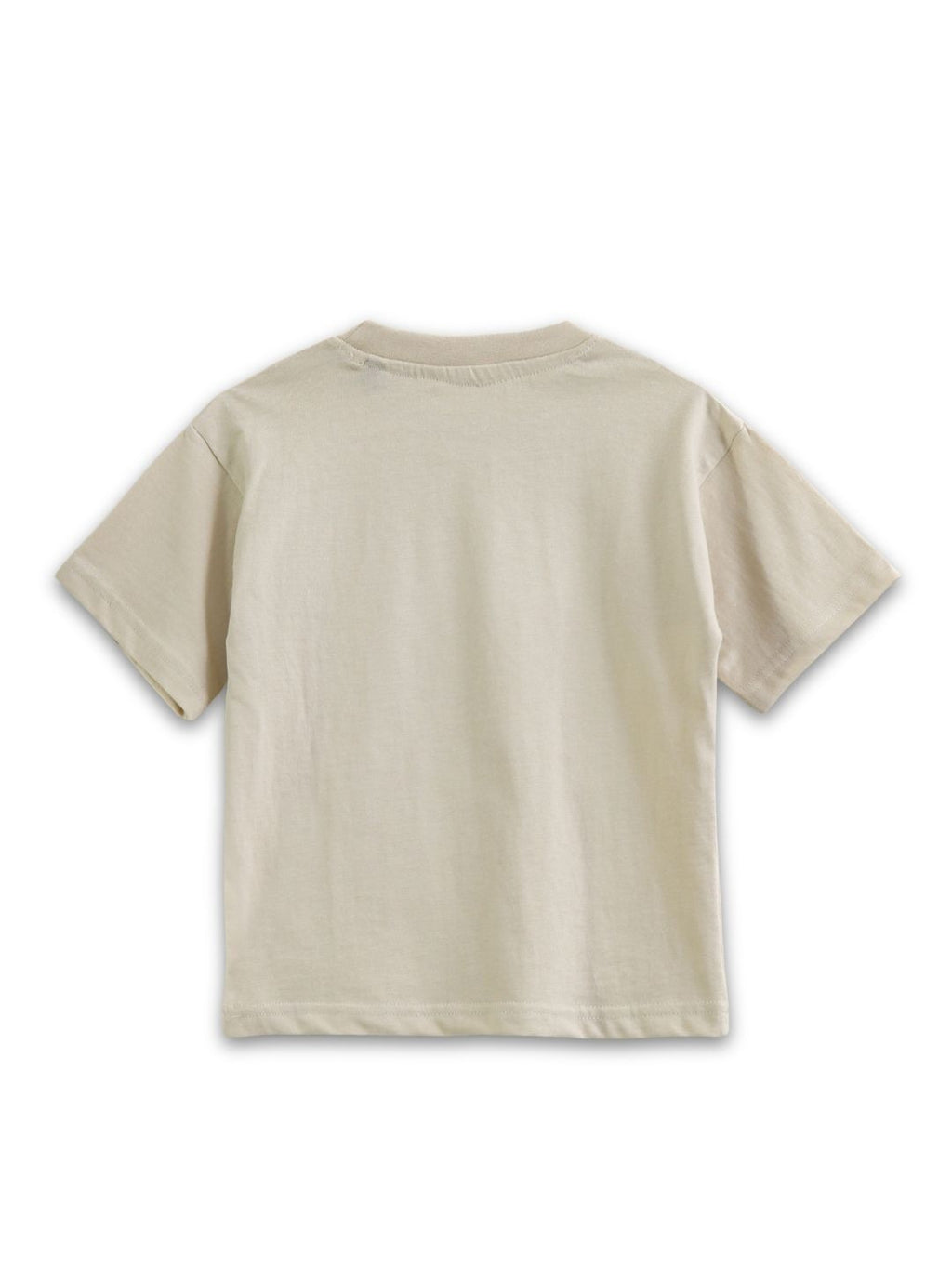 Beige TMNT Ninja Action Graphic Kids Co-Ord Set