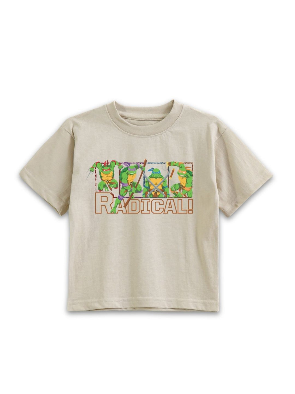 Beige TMNT Radical Ninja Action Kids Co-Ord Set