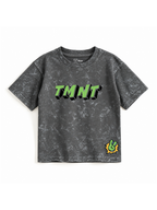 TMNT Logo Kids Boys Acid Wash T-Shirt – Ninja Turtles©