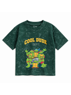 TMNT Team Kids Boys Acid Wash T-Shirt – Ninja Turtles©