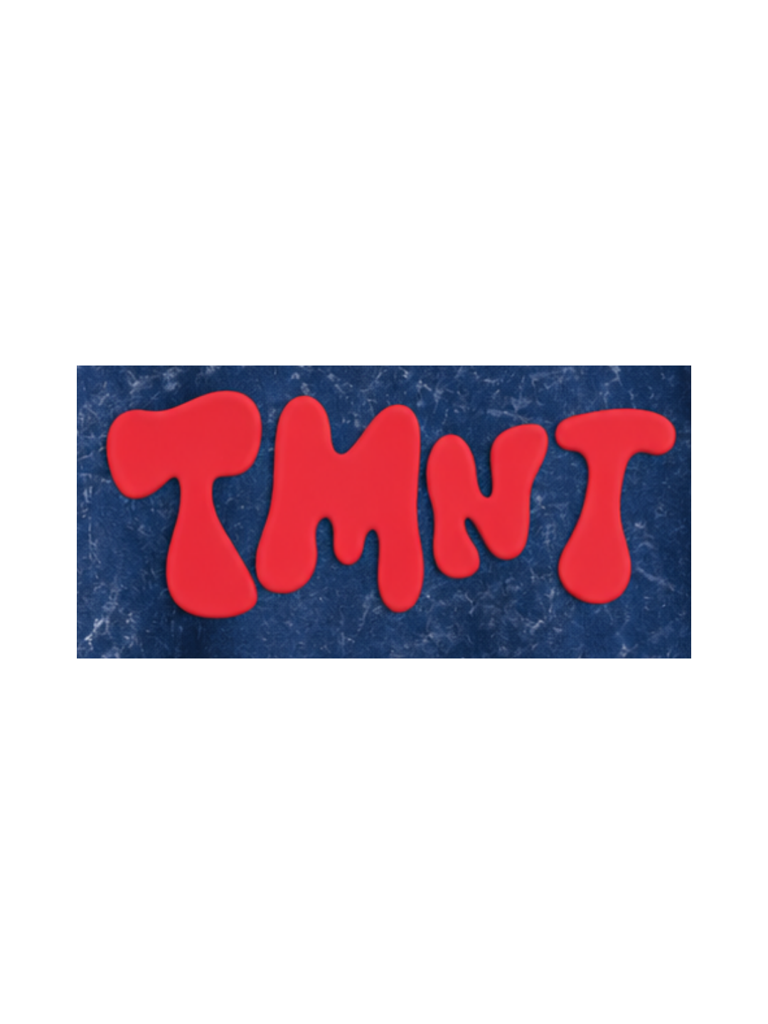 Retro TMNT Logo Kids Boys Acid Wash T-Shirt – Ninja Turtles©