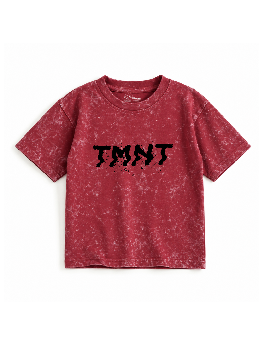 Bold TMNT Street Logo Kids Boys Acid Wash T-Shirt – Ninja Turtles©