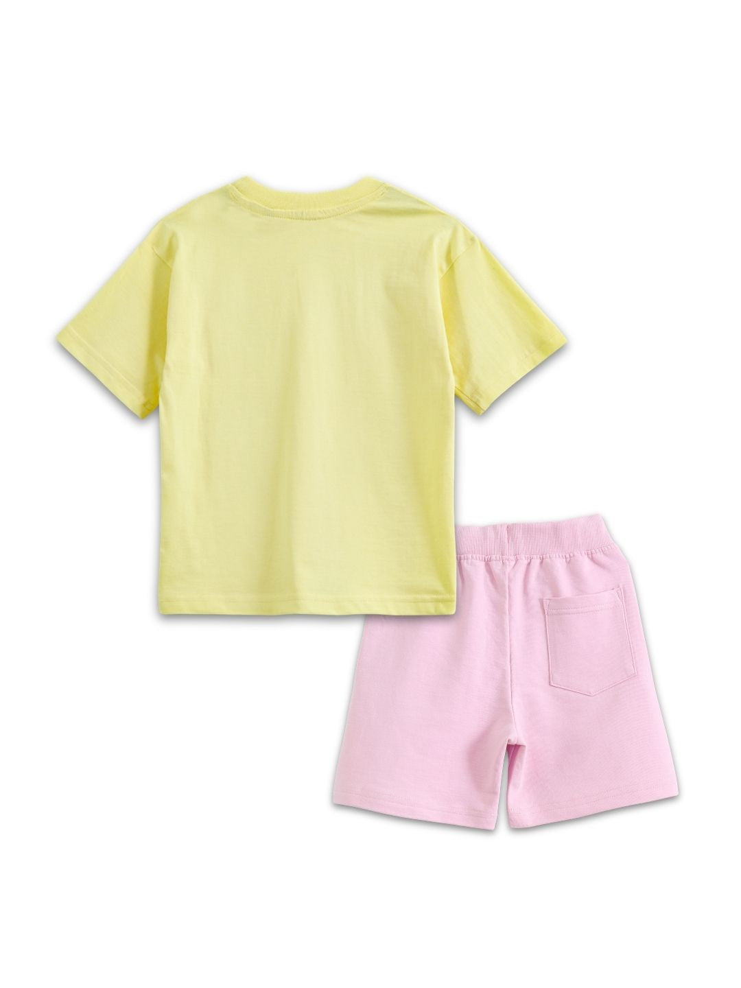 Pastel Yellow Garfield “Be Mine” Love Heart Co-Ord Set for Kids