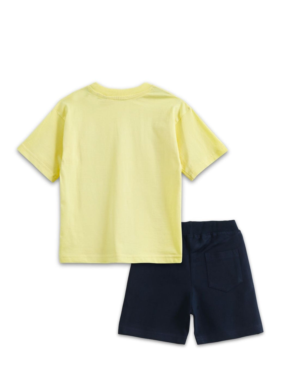 Pastel Yellow Garfield “Busy Doing Nothing” Sleepy Fun Co-Ord Set for Kids