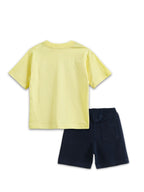 Pastel Yellow Garfield “Busy Doing Nothing” Sleepy Fun Co-Ord Set for Kids