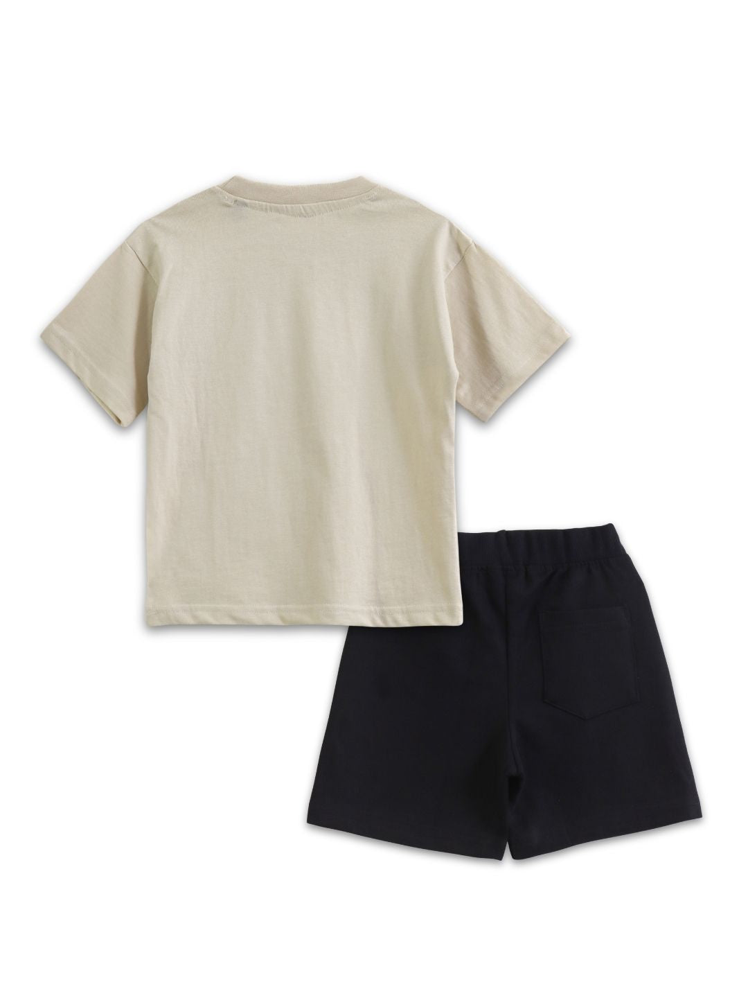 Beige Garfield “Goooal! Play Mode On” Football Co-Ord Set for Kids