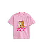 Garfield & Odie BFF Graphic Printed Cotton T-Shirt & Shorts Set