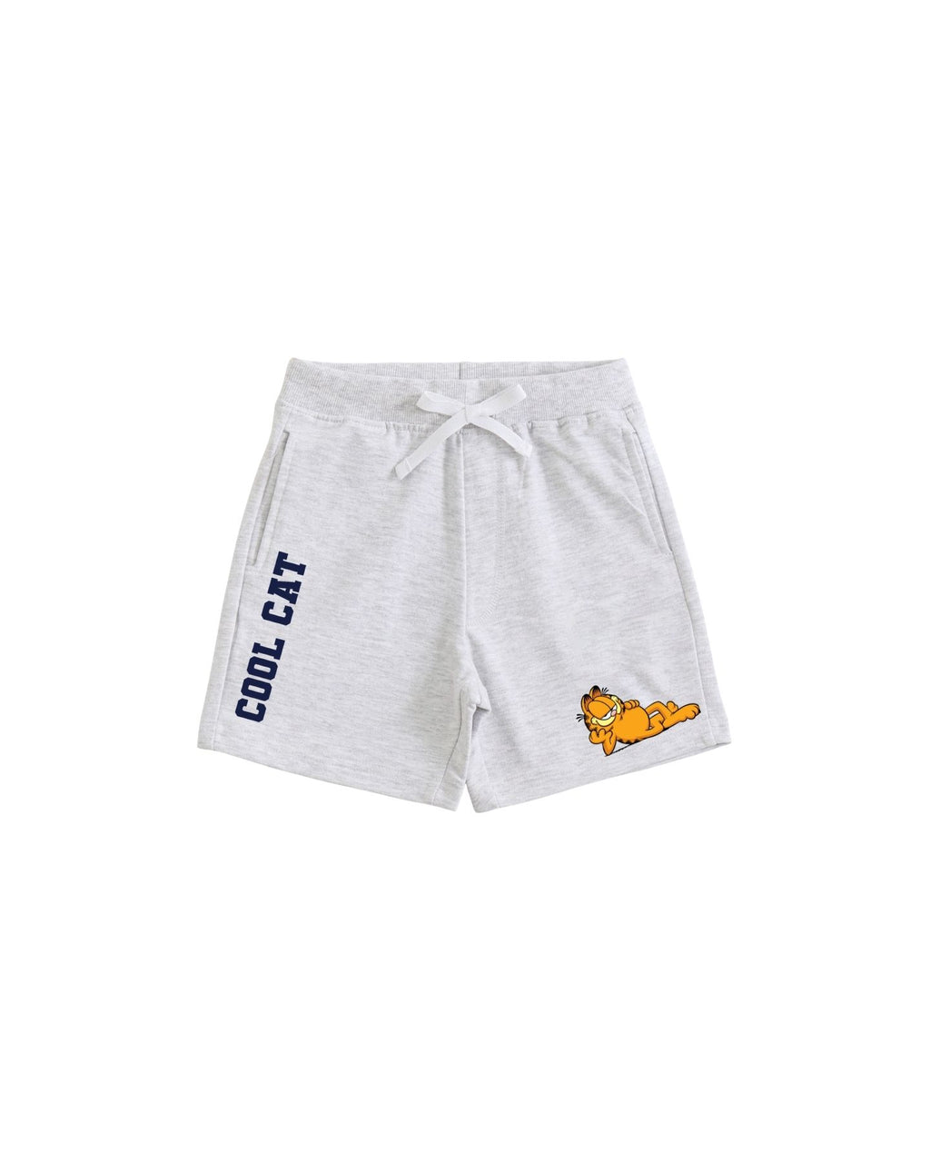 Garfield Cool Cat Graphic Printed Cotton T-Shirt & Shorts Set