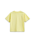 Garfield Yellow Graphic Printed Cotton T-Shirt & Shorts Set