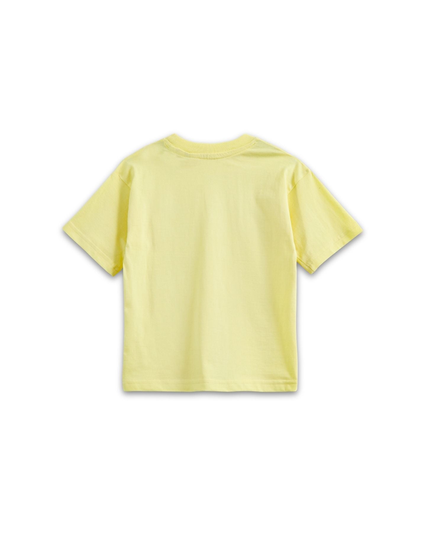 Garfield Yellow Graphic Printed Cotton T-Shirt & Shorts Set
