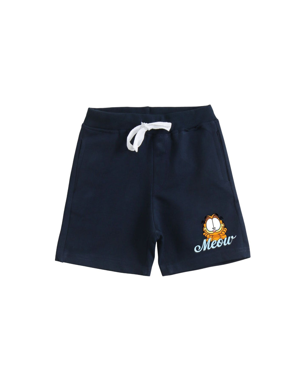 Garfield "You're Purrfect" Graphic Printed Cotton T-Shirt & Shorts Set