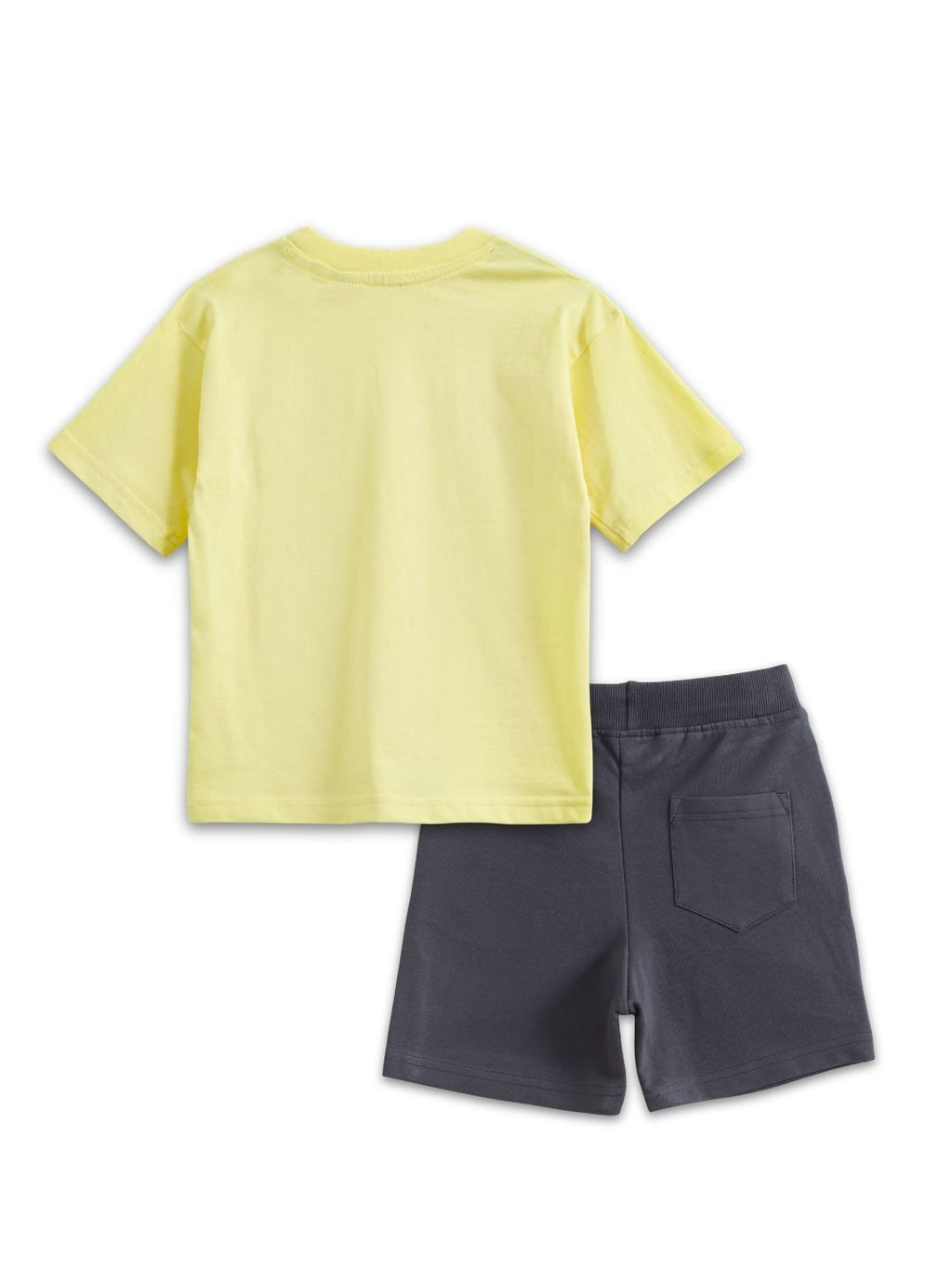 Pastel Yellow TMNT NYC Ninja Action Co-Ord Set for Kids