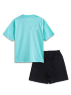 Aqua Blue TMNT Donatello Ninja Warrior Co-Ord Set for Kids