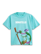 Aqua Blue TMNT Donatello Ninja Warrior Co-Ord Set for Kids