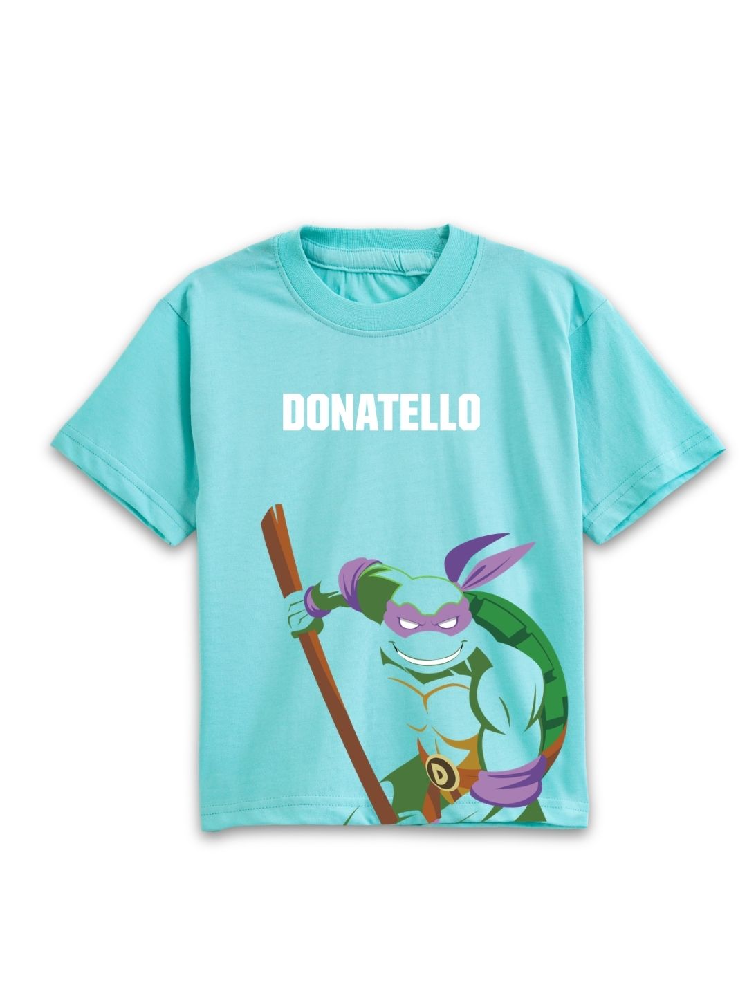Aqua Blue TMNT Donatello Ninja Warrior Co-Ord Set for Kids