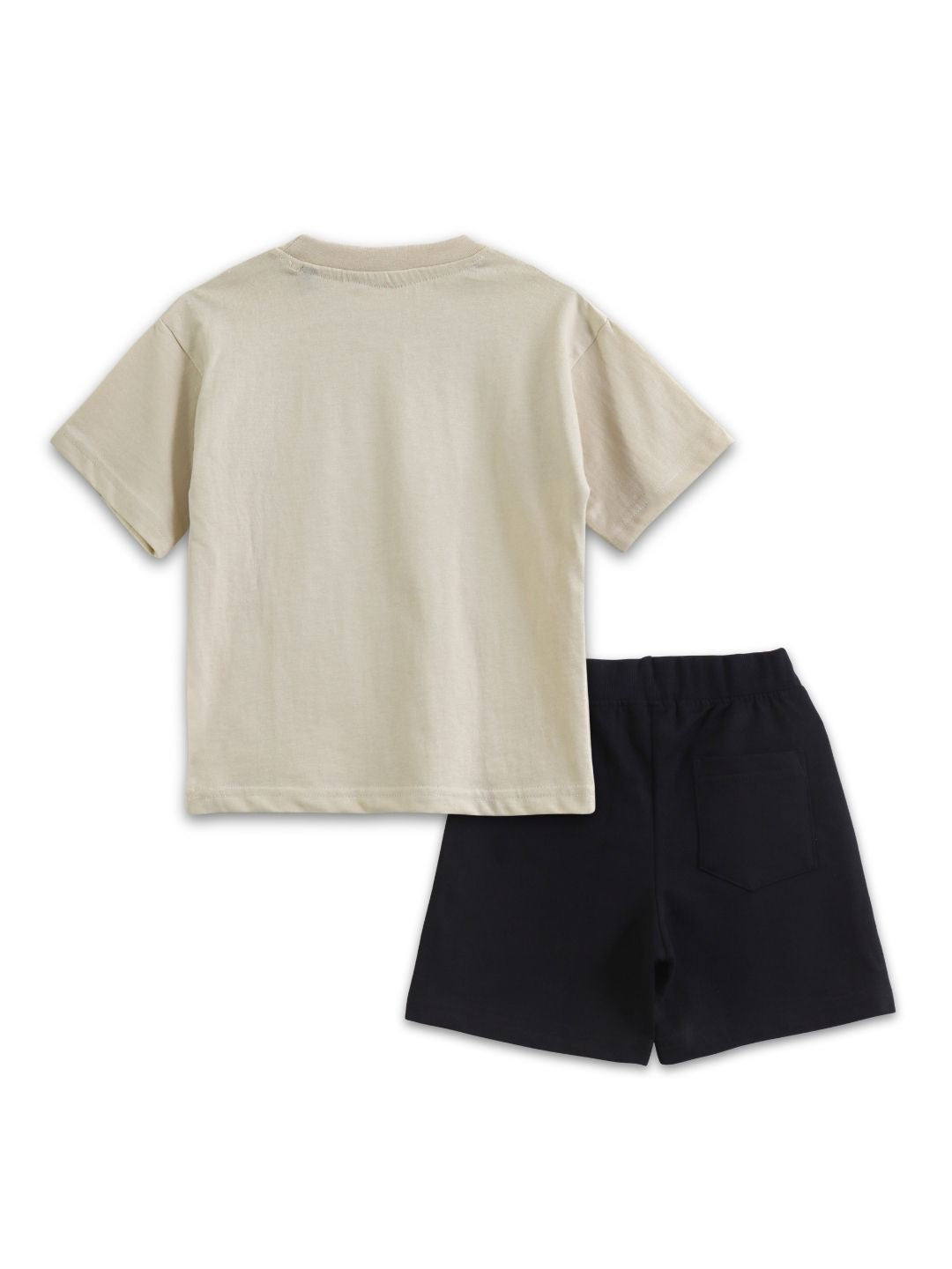 Beige TMNT “Radical!” Ninja Team Co-Ord Set for Kids