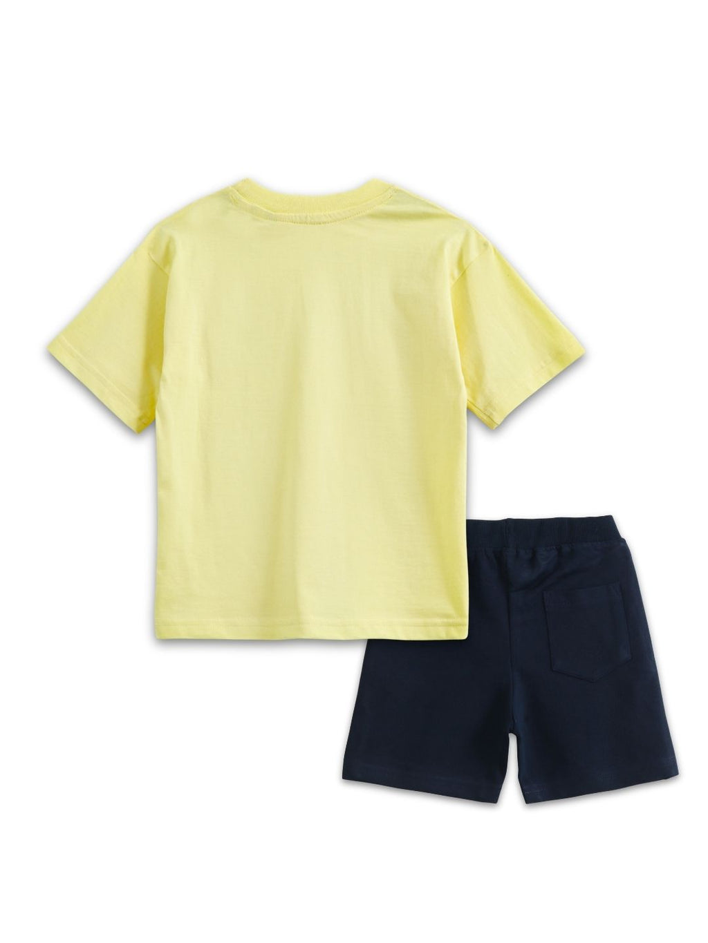 Pastel Yellow TMNT “Turtle Power!” Ninja Action Co-Ord Set for Kids