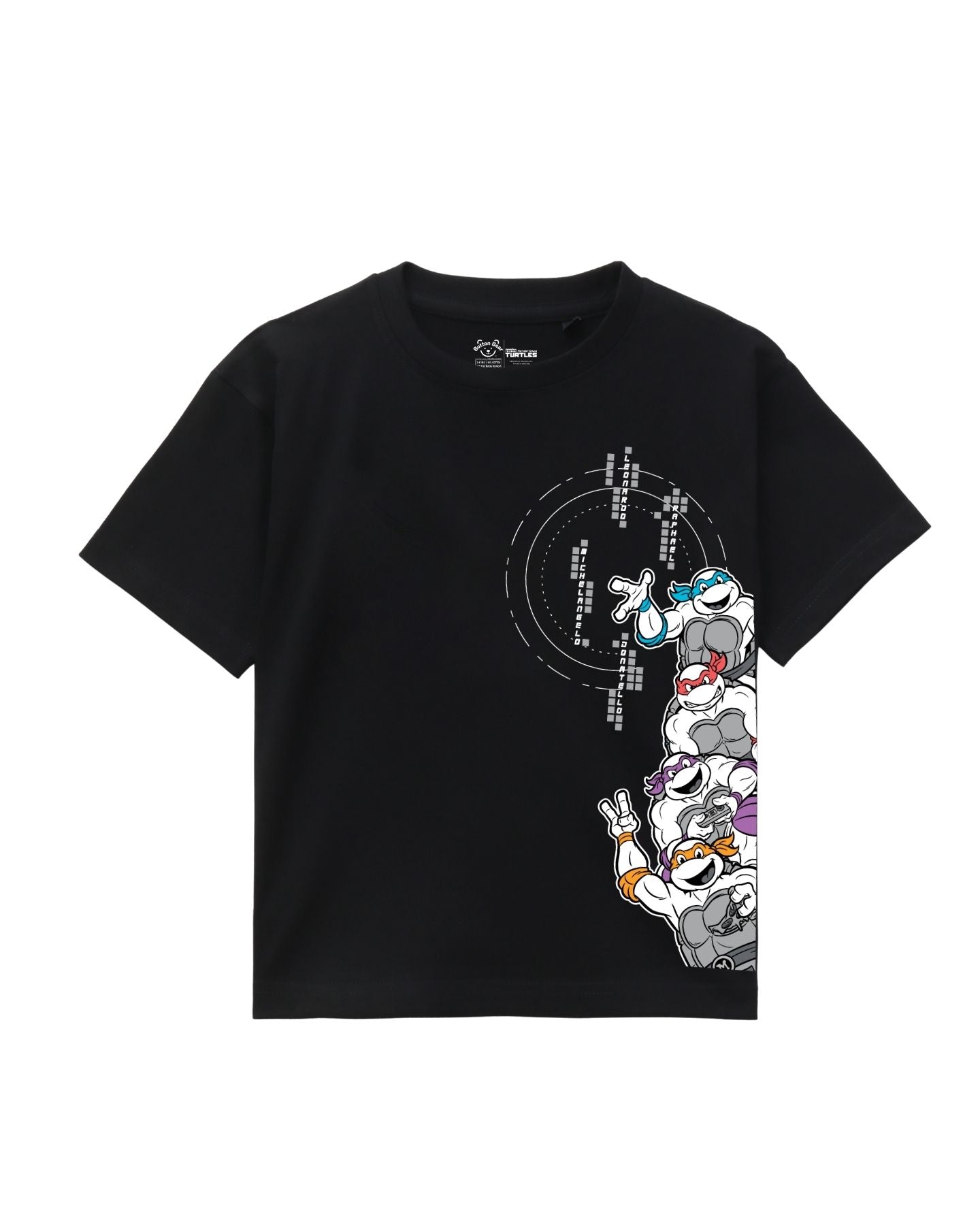 Teenage Mutant Ninja Turtles Graphic Printed Cotton T-Shirt & Shorts Set