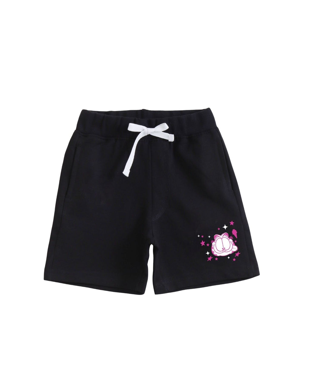 Garfield Official Ice Cream Taster Graphic Printed Cotton T-Shirt & Shorts Set
