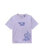 Garfield Meow Time Graphic Printed Cotton T-Shirt & Shorts Set