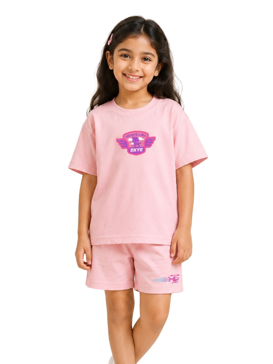Pink Paw Patrol Skye “Brave Like Skye” Cartoon Co-Ord Set for Girls