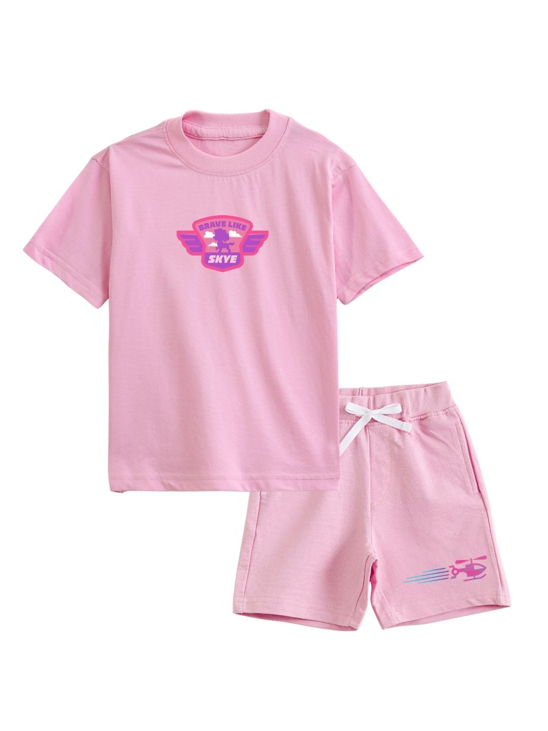 Pink Paw Patrol Skye “Brave Like Skye” Cartoon Co-Ord Set for Girls
