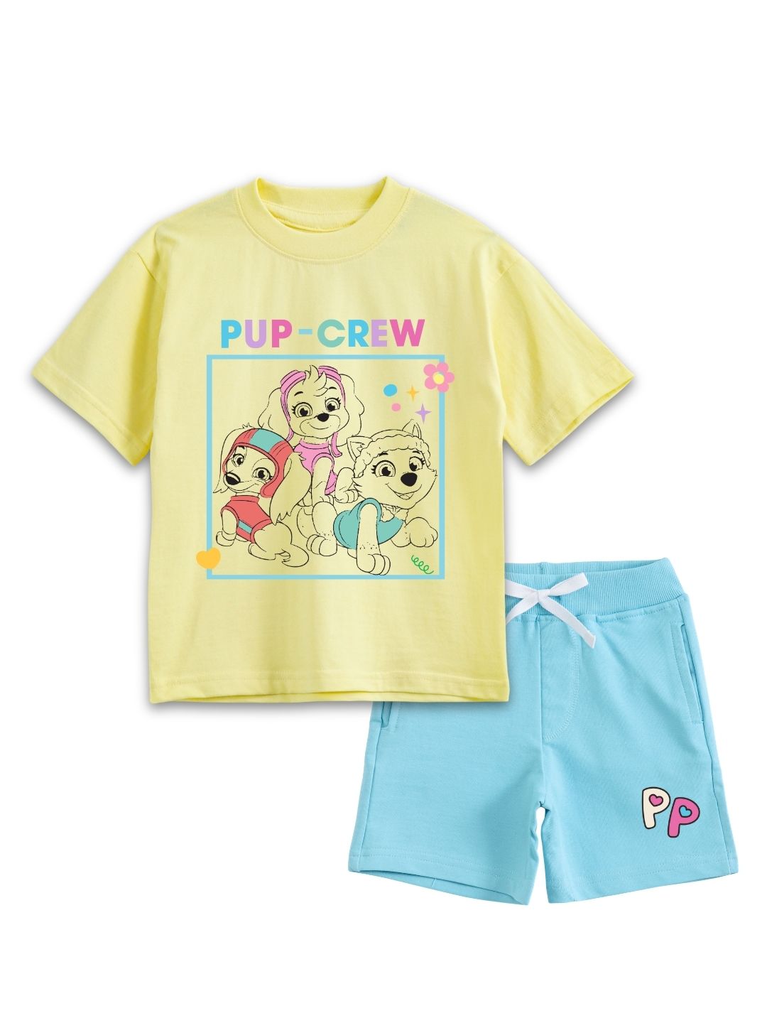 Yellow Paw Patrol Pup-Crew Adventure Co-Ord Set for Girls